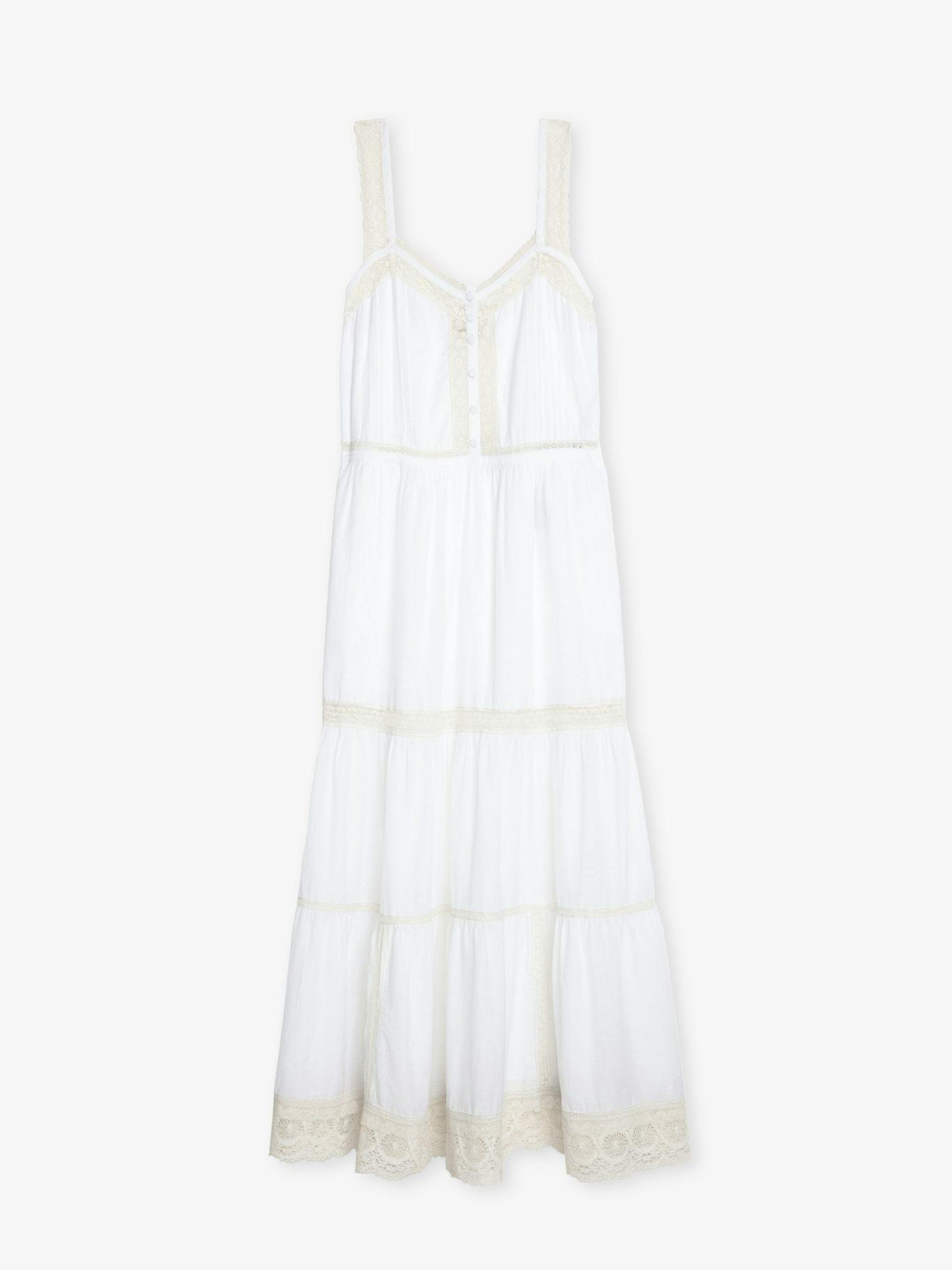  [NAME] dress white women | Zadig&Voltaire Lebanon