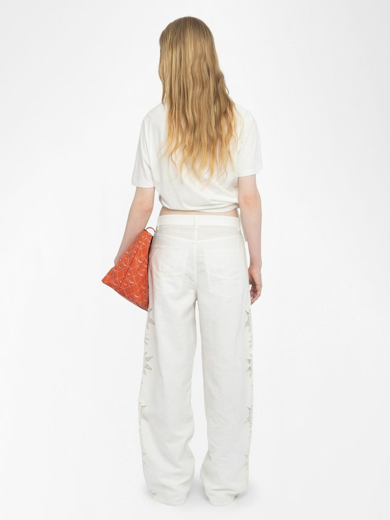  [NAME] Pants white women | Zadig&Voltaire Lebanon