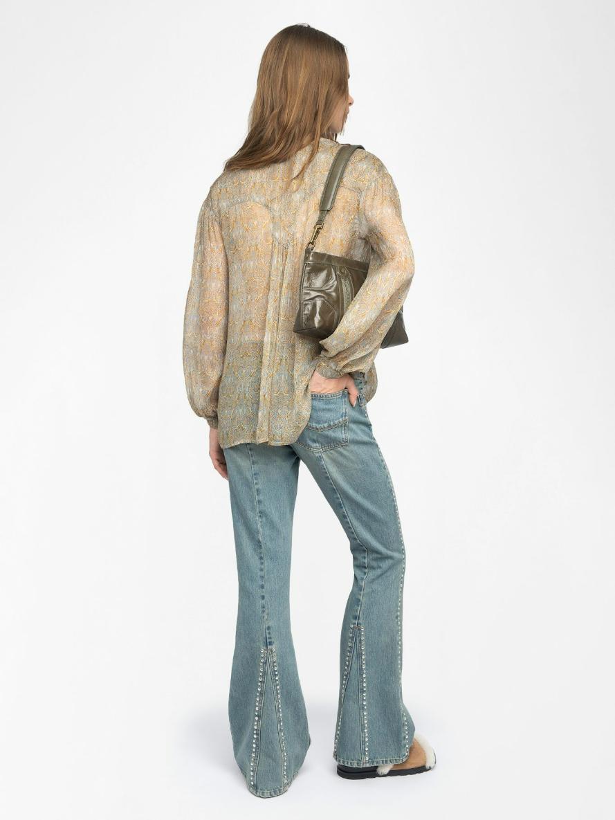  [NAME] shirt blue women | Zadig&Voltaire Lebanon