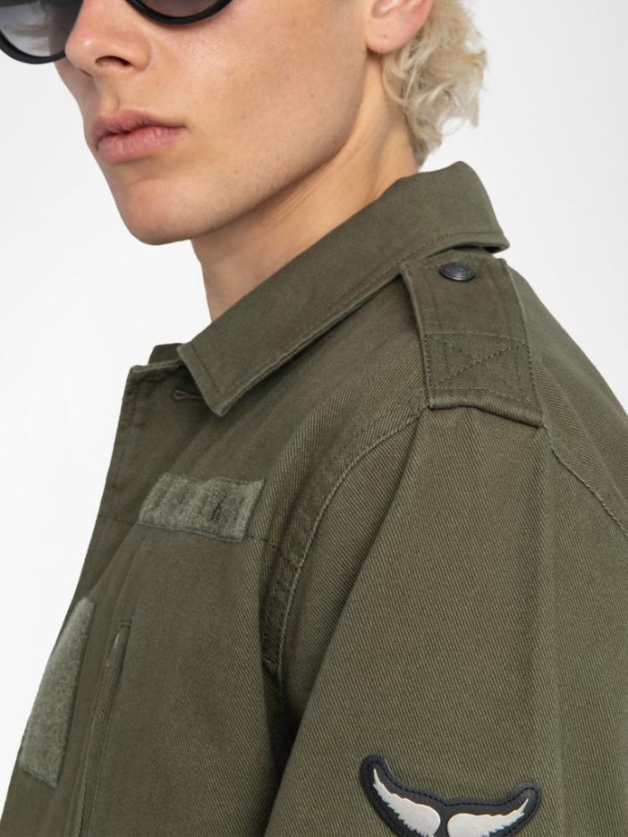  [NAME] coats kaki men | Zadig&Voltaire
