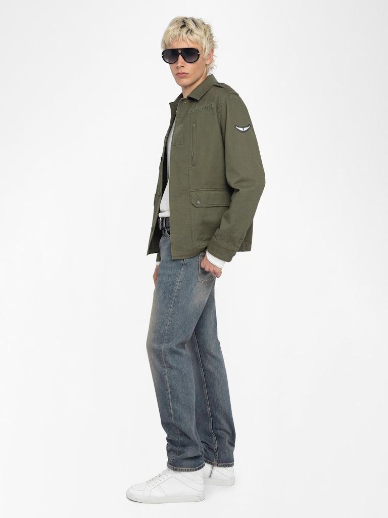  [NAME] coats kaki men | Zadig&Voltaire
