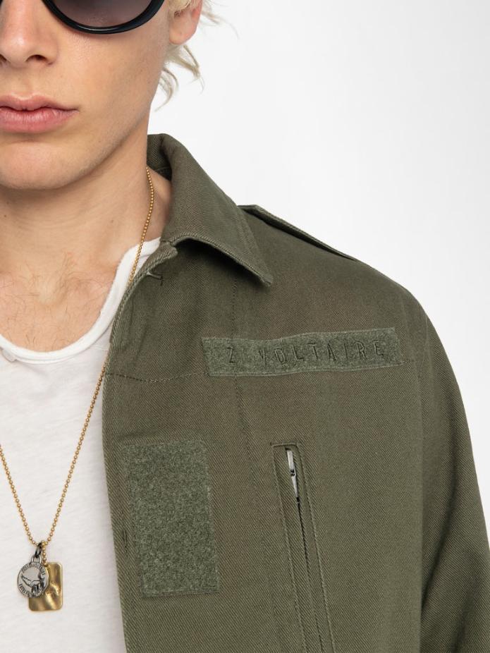  [NAME] coats kaki men | Zadig&Voltaire