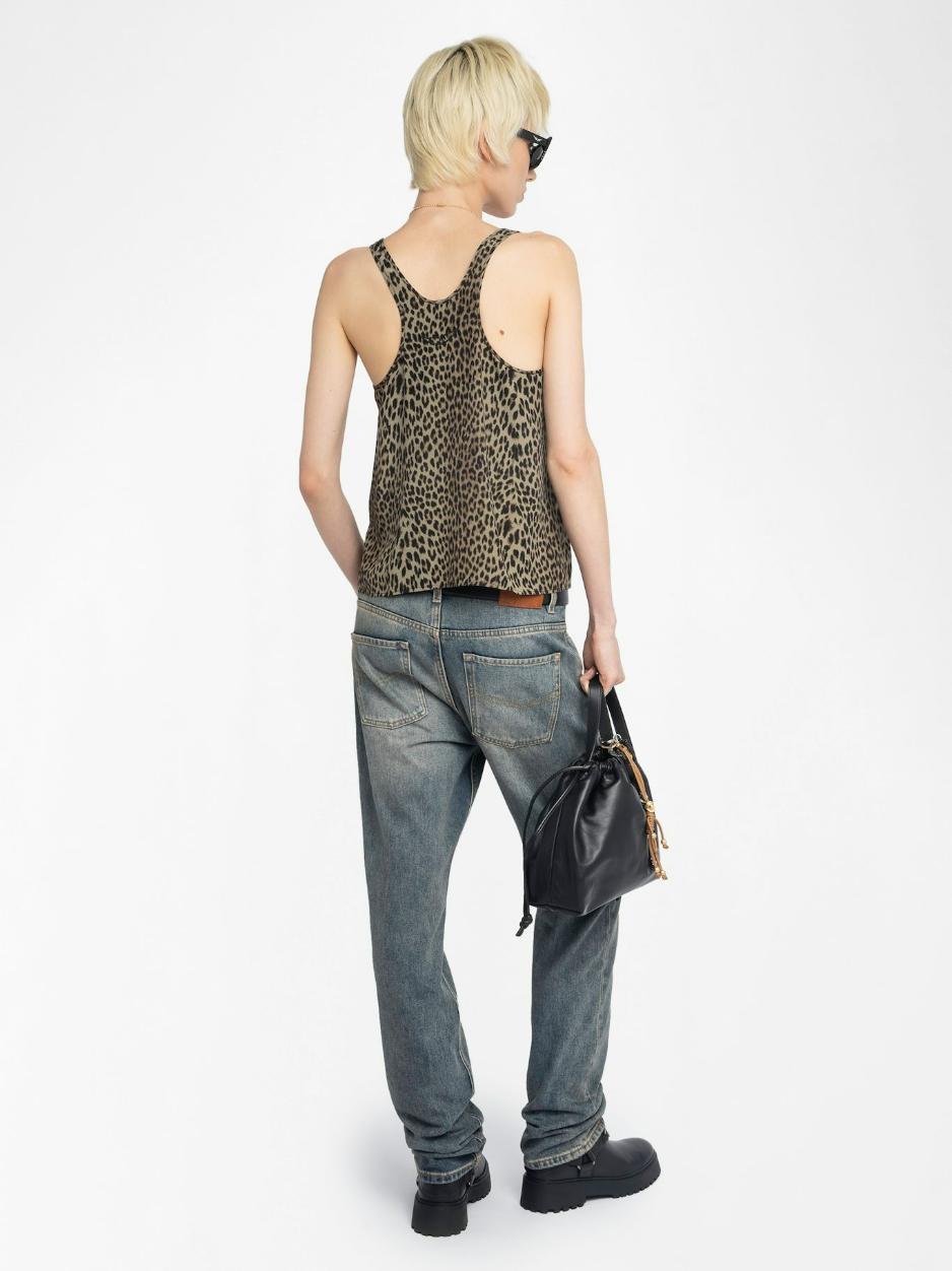  [NAME] top brown women | Zadig&Voltaire Lebanon