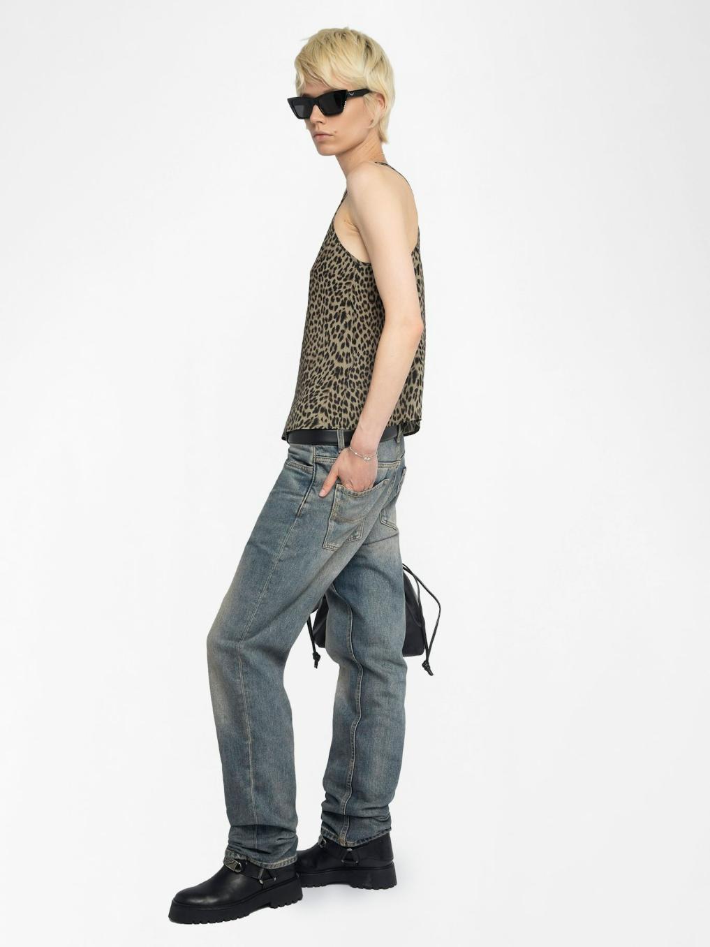  [NAME] top brown women | Zadig&Voltaire Lebanon