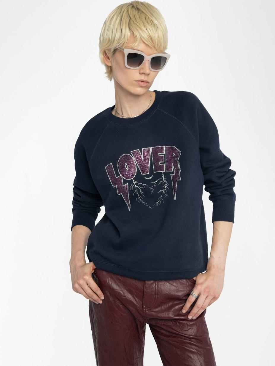  [NAME] sweatshirt blue women | Zadig&Voltaire Lebanon