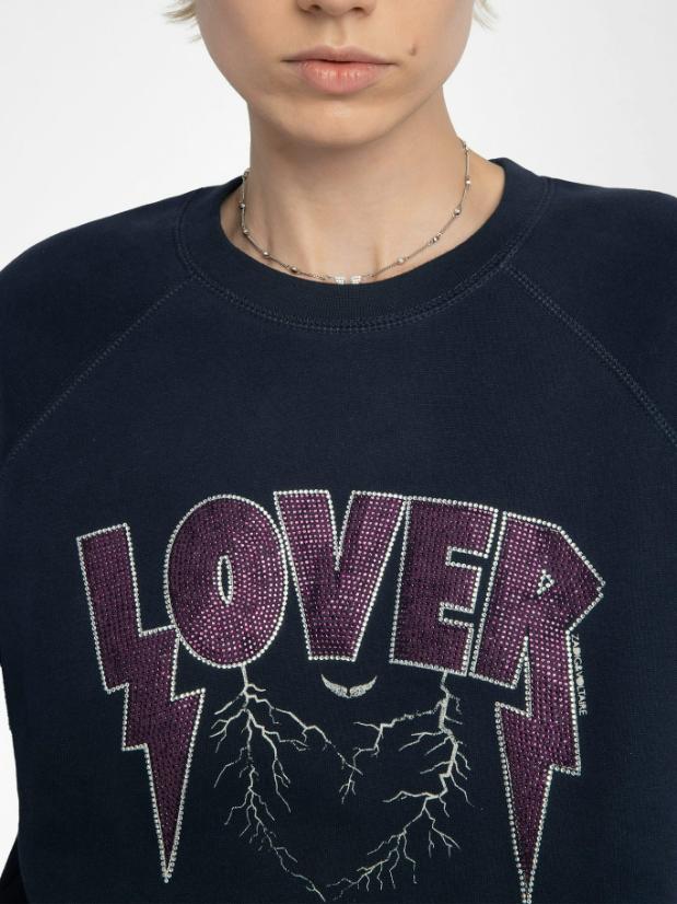  [NAME] sweatshirt blue women | Zadig&Voltaire Lebanon