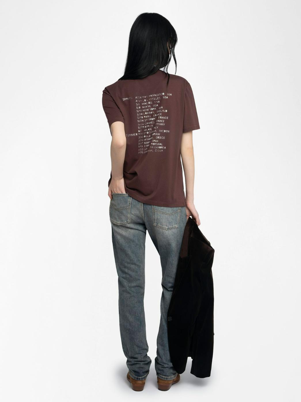  [NAME] t-shirt red women | Zadig&Voltaire Lebanon