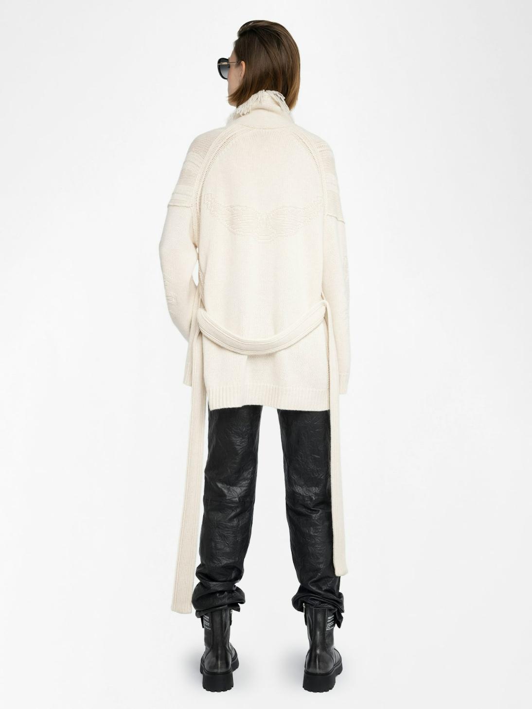  [NAME] Coat white women | Zadig&Voltaire Lebanon