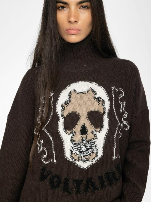  [NAME] jumper brown women | Zadig&Voltaire Lebanon
