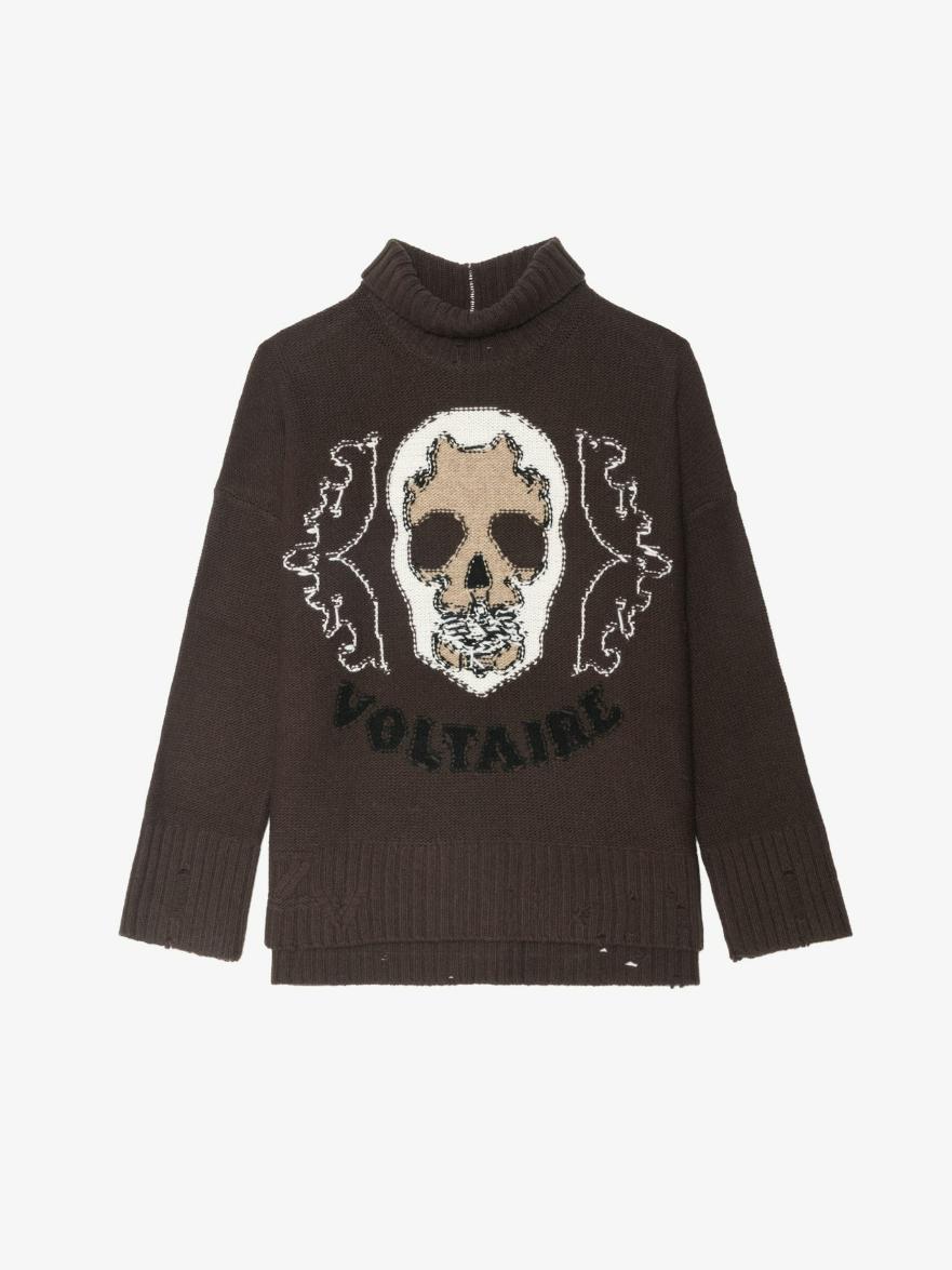  [NAME] jumper brown women | Zadig&Voltaire Lebanon