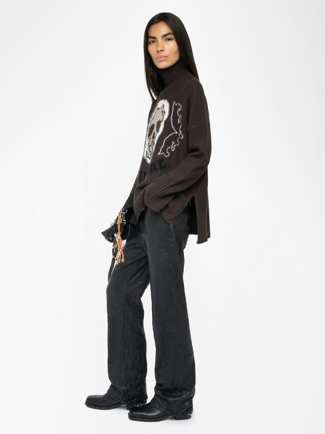  [NAME] jumper brown women | Zadig&Voltaire Lebanon