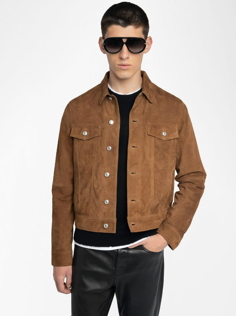  [NAME] Jacket brown men | Zadig&Voltaire Lebanon
