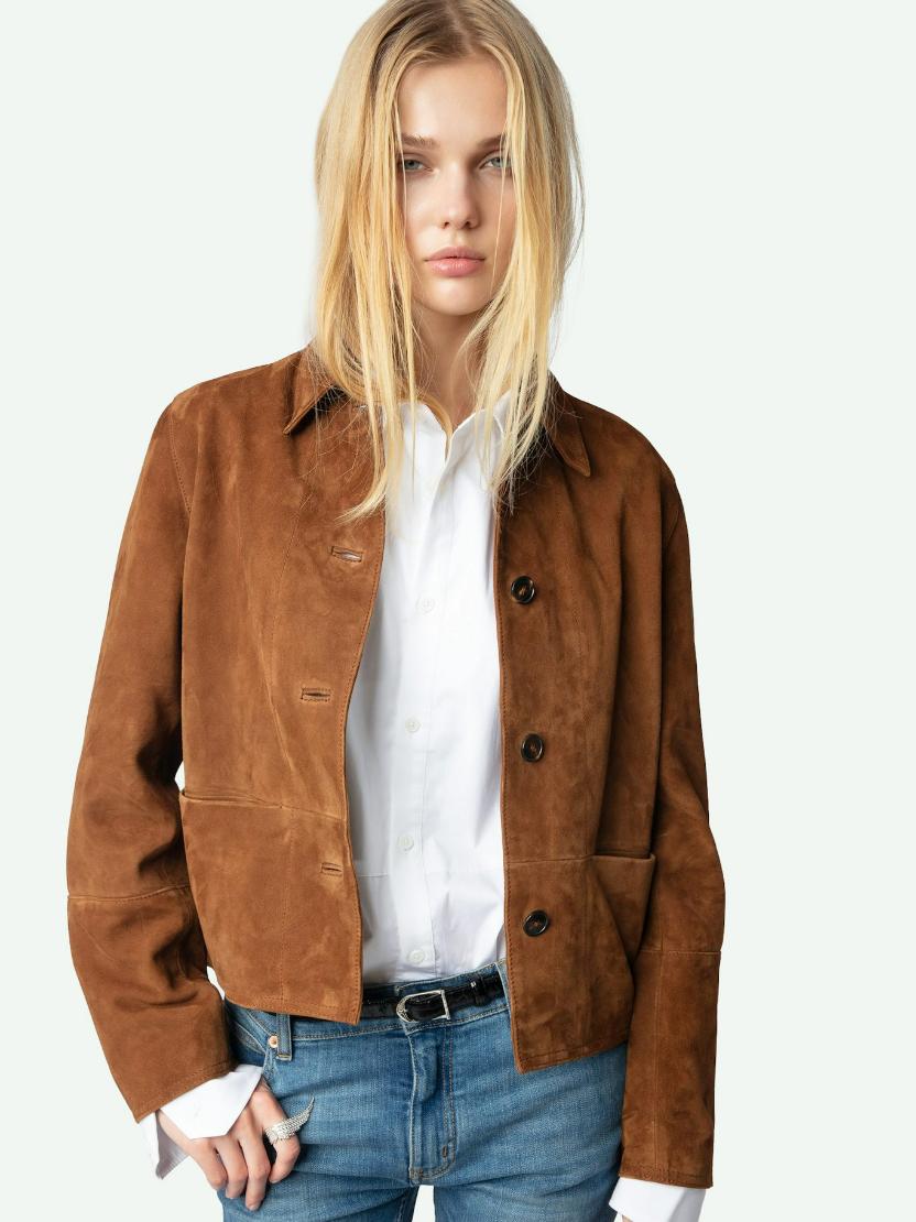  [NAME] Jacket brown women | Zadig&Voltaire Lebanon