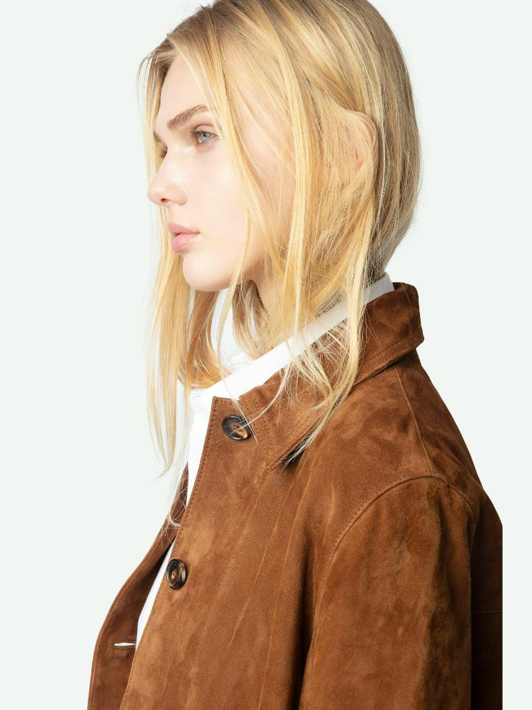  [NAME] Jacket brown women | Zadig&Voltaire Lebanon