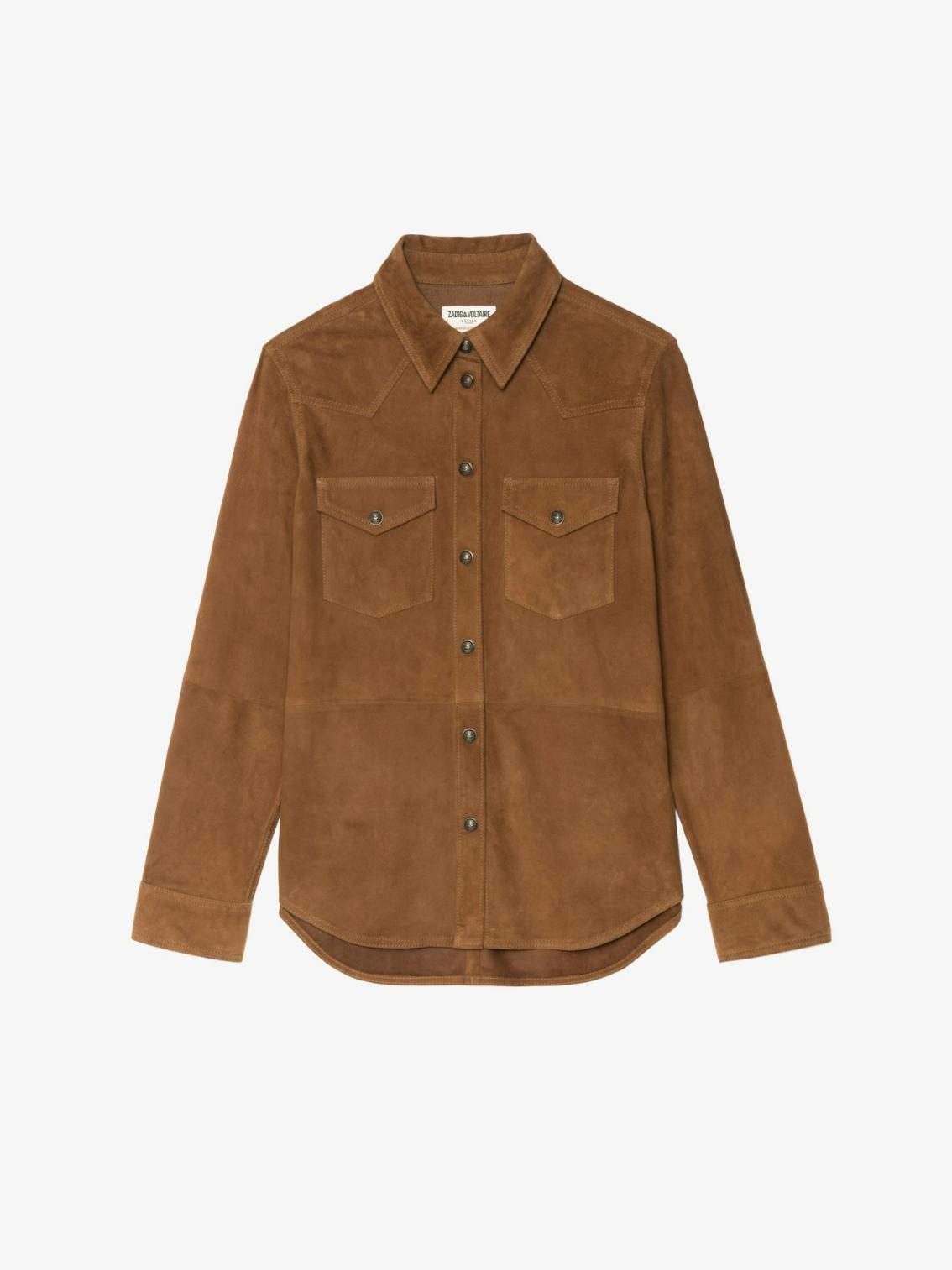  [NAME] Jacket brown woomen | Zadig&Voltaire Lebanon