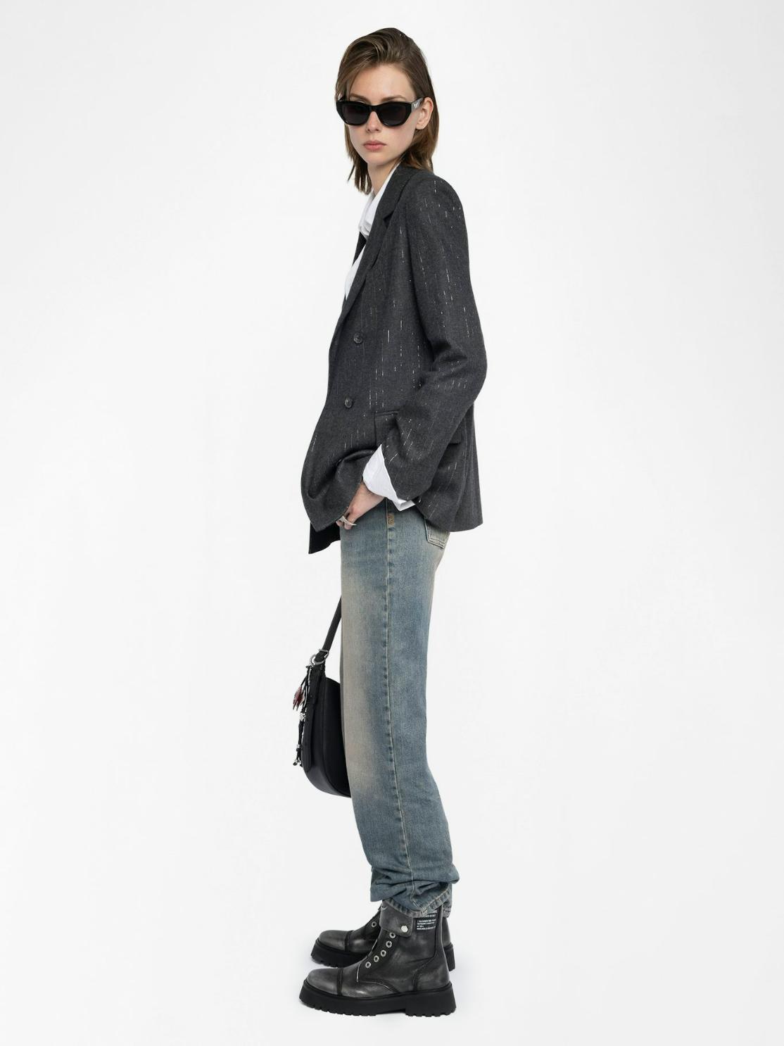 [NAME] blazer grey women | Zadig&Voltaire Lebanon