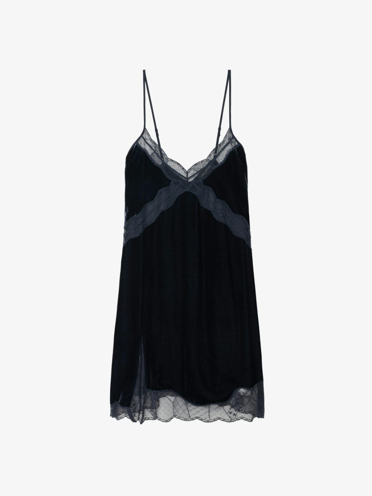  [NAME] dress blue women | Zadig&Voltaire Lebanon