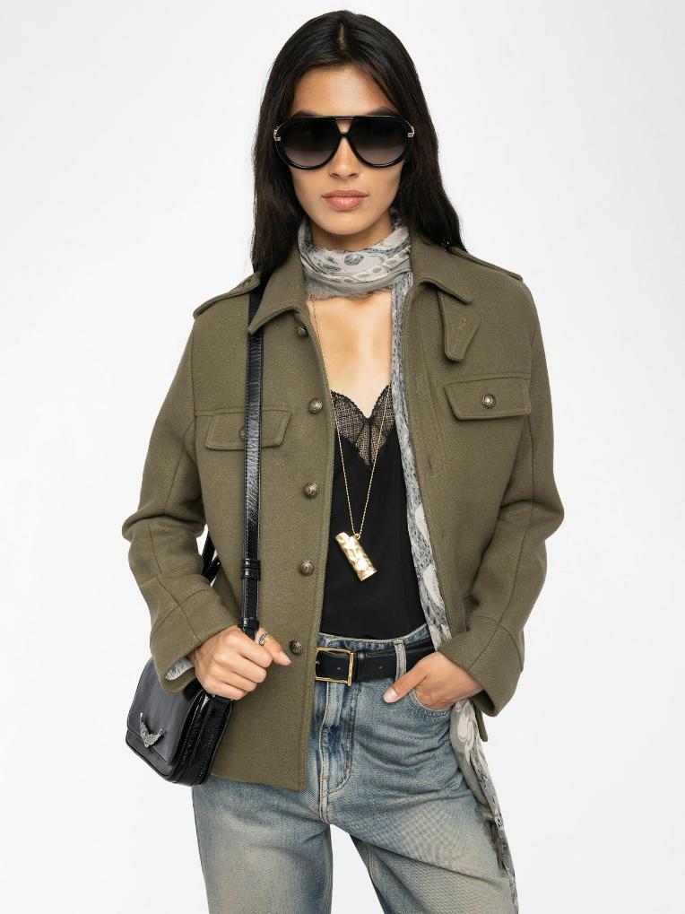  [NAME] Jacket green women | Zadig&Voltaire Lebanon