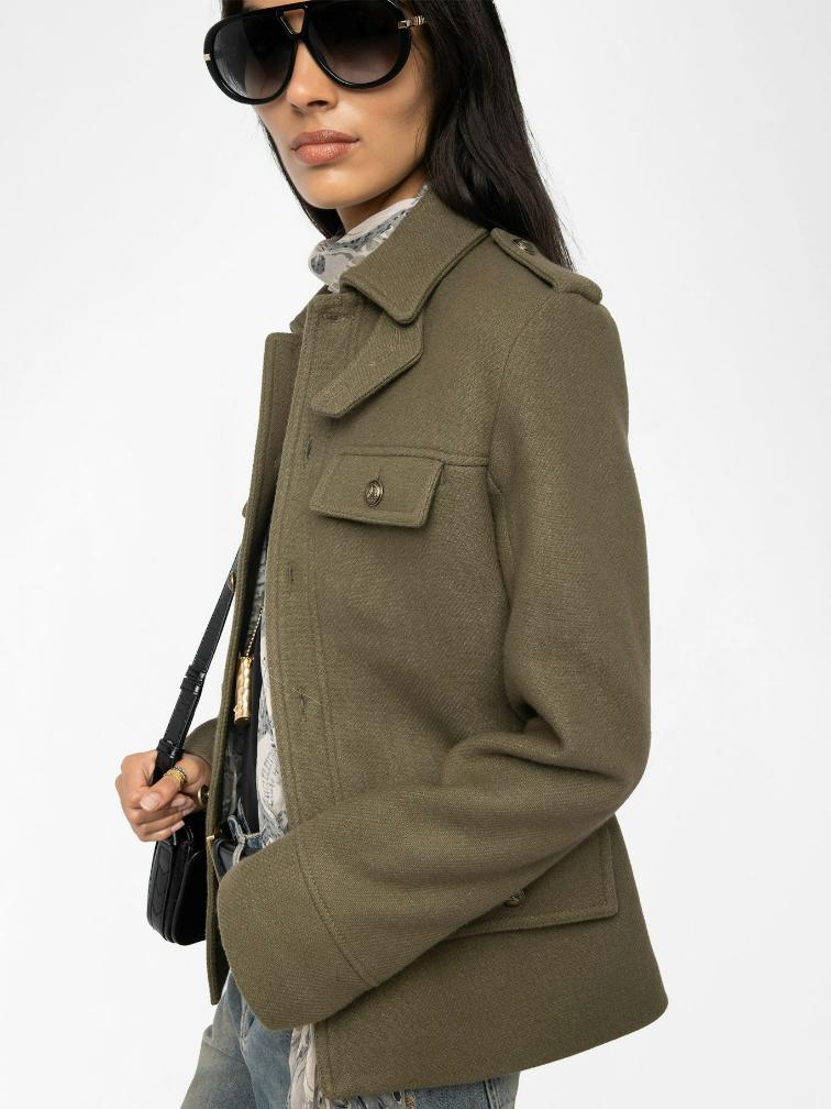  [NAME] Jacket green women | Zadig&Voltaire Lebanon