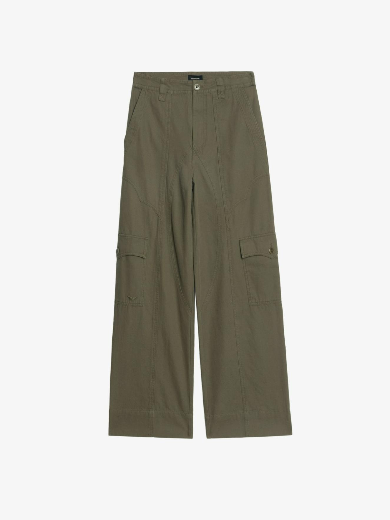  [NAME] Pants green women | Zadig&Voltaire Lebanon