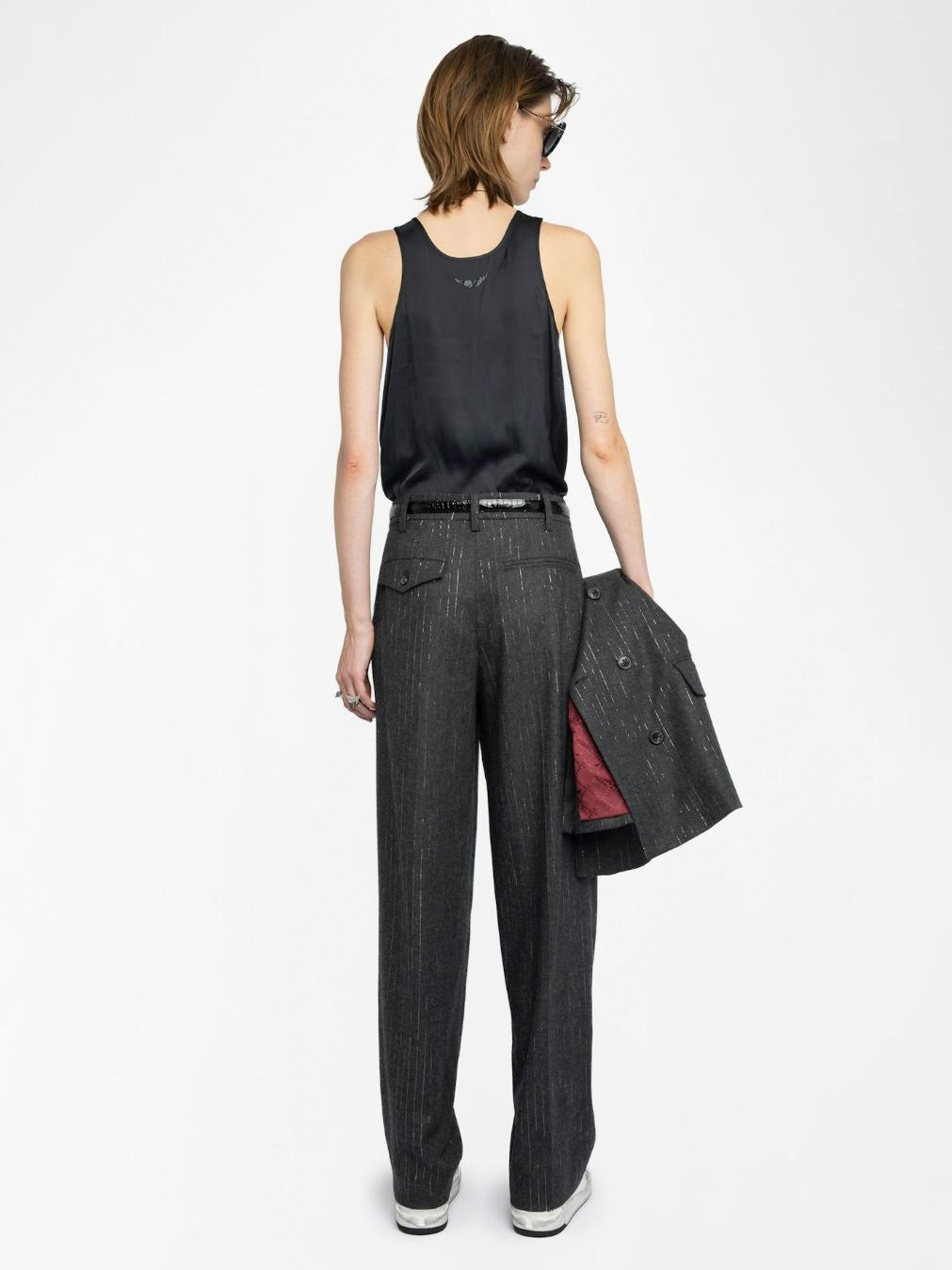  [NAME] Pants grey women | Zadig&Voltaire Lebanon