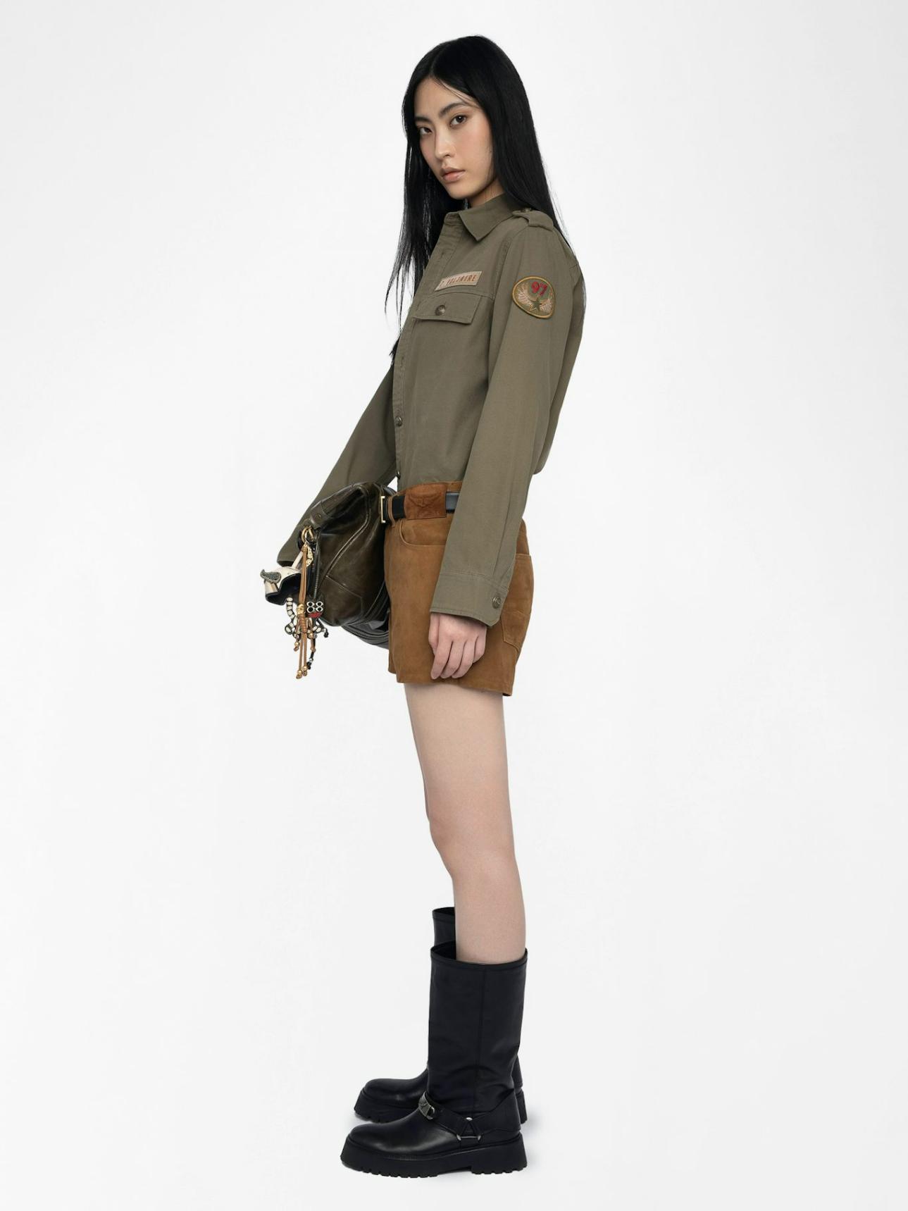  [NAME] shirt green women | Zadig&Voltaire Lebanon