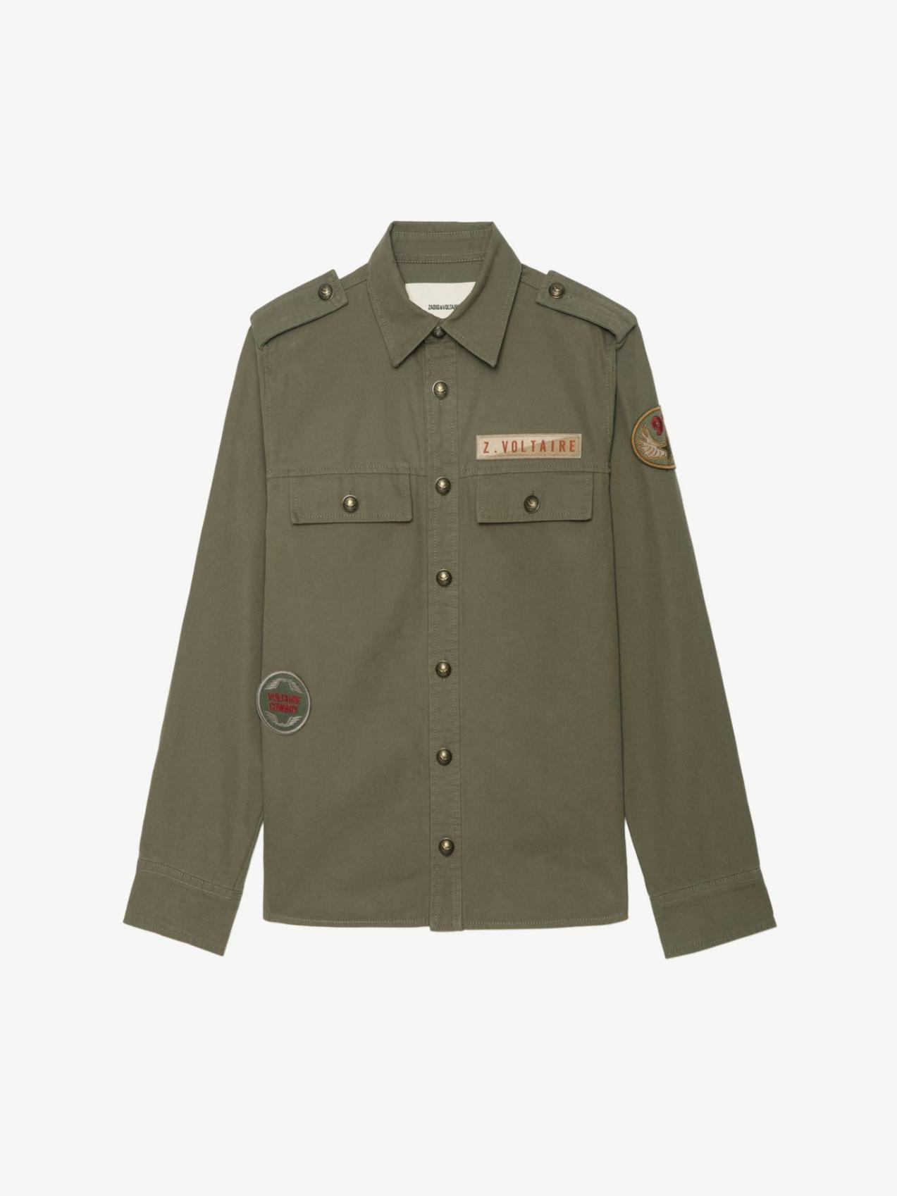  [NAME] shirt green women | Zadig&Voltaire Lebanon