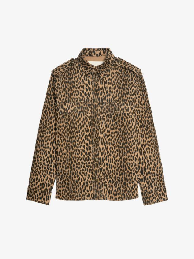  [NAME] shirt brown women | Zadig&Voltaire Lebanon