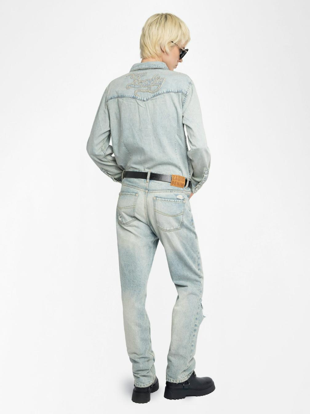  [NAME] shirt denim women | Zadig&Voltaire Lebanon