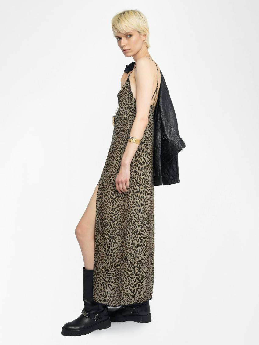  [NAME] dress kaki women | Zadig&Voltaire