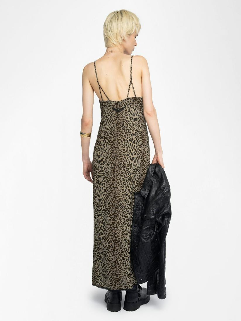  [NAME] dress kaki women | Zadig&Voltaire