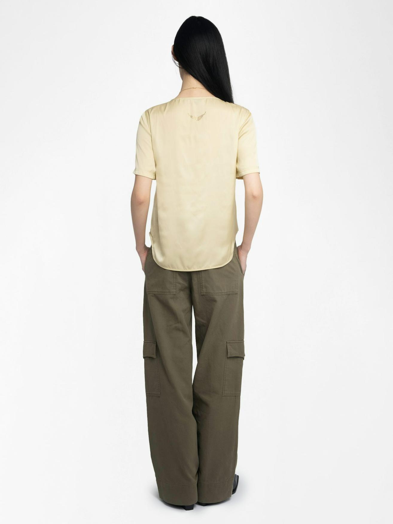  [NAME] top yellow women | Zadig&Voltaire Lebanon