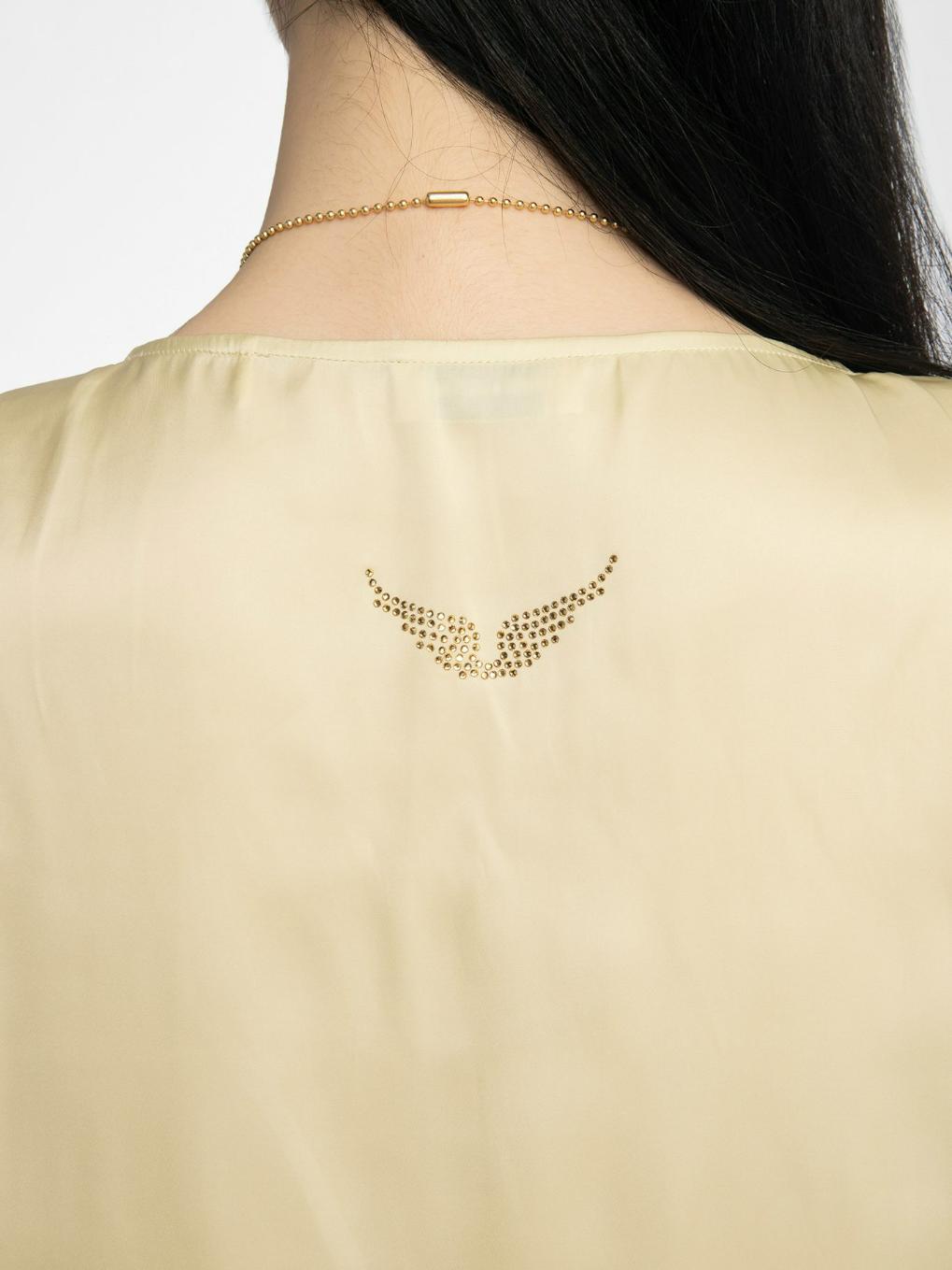  [NAME] top yellow women | Zadig&Voltaire Lebanon