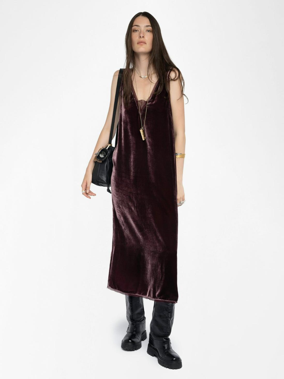  [NAME] dress red women | Zadig&Voltaire Lebanon