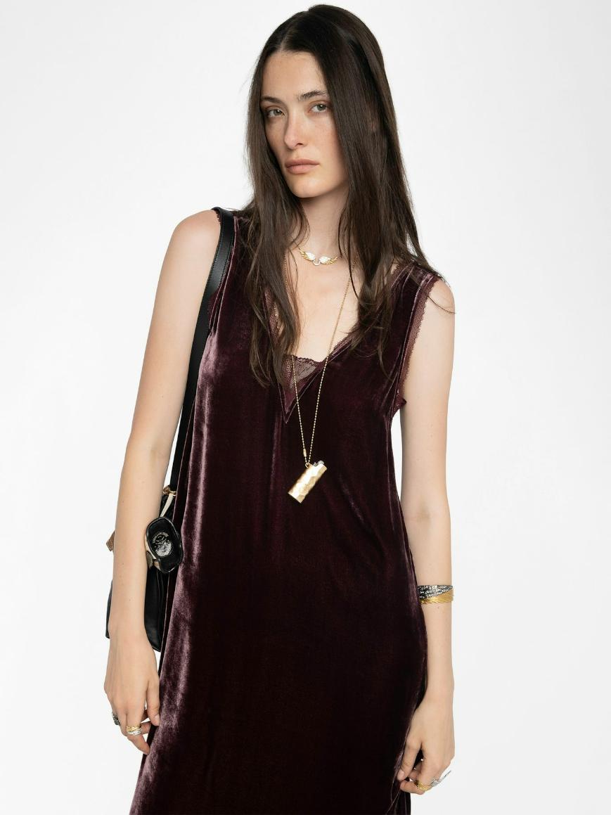  [NAME] dress red women | Zadig&Voltaire Lebanon