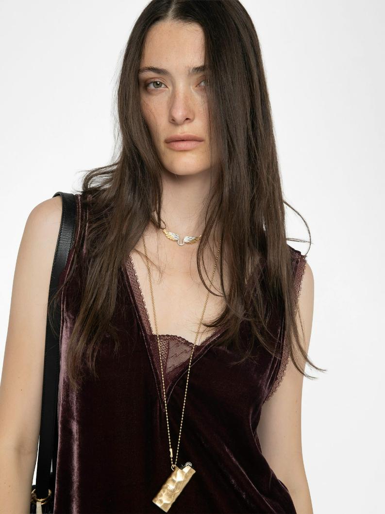  [NAME] dress red women | Zadig&Voltaire Lebanon