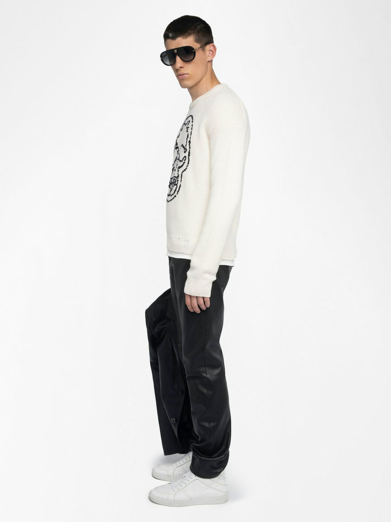  [NAME] Jumper white men | Zadig&Voltaire Lebanon