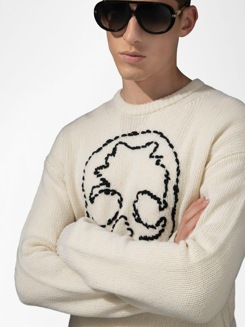  [NAME] Jumper white men | Zadig&Voltaire Lebanon