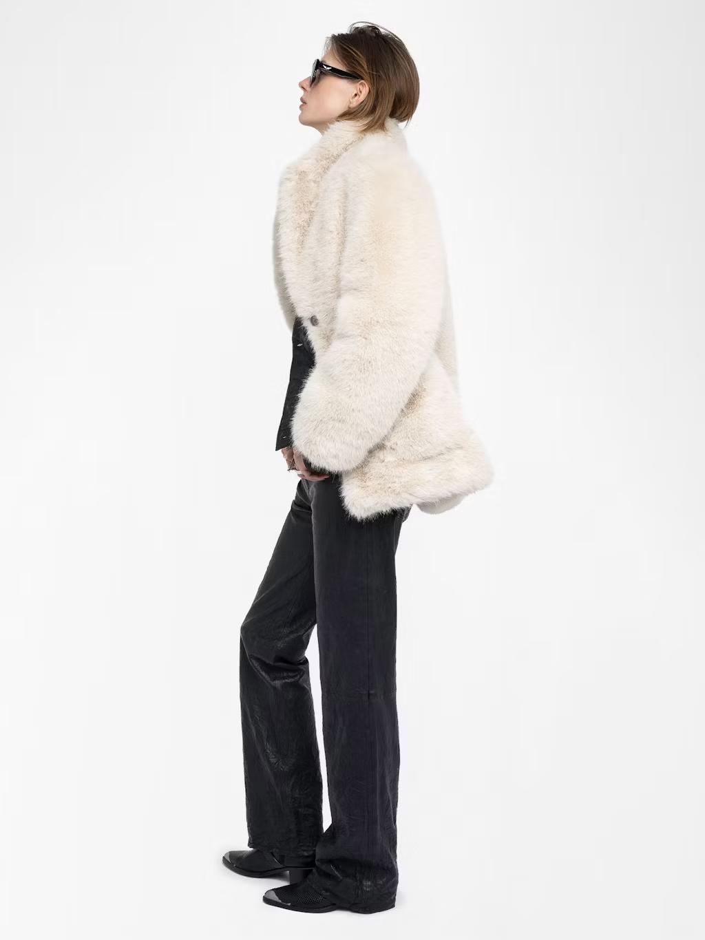  [NAME] Coat white women | Zadig&Voltaire Lebanon