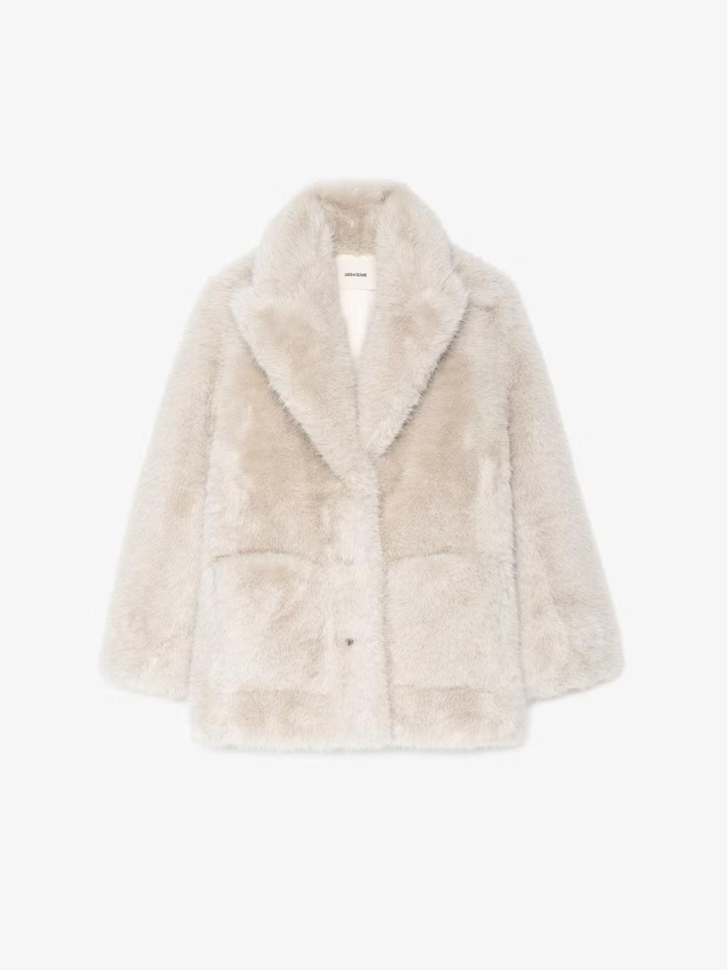 [NAME] Coat white women | Zadig&Voltaire Lebanon