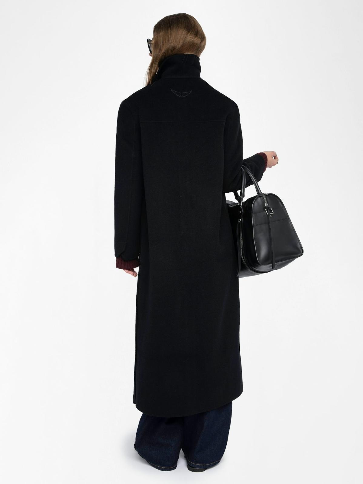  [NAME] Coat black women | Zadig&Voltaire Lebanon
