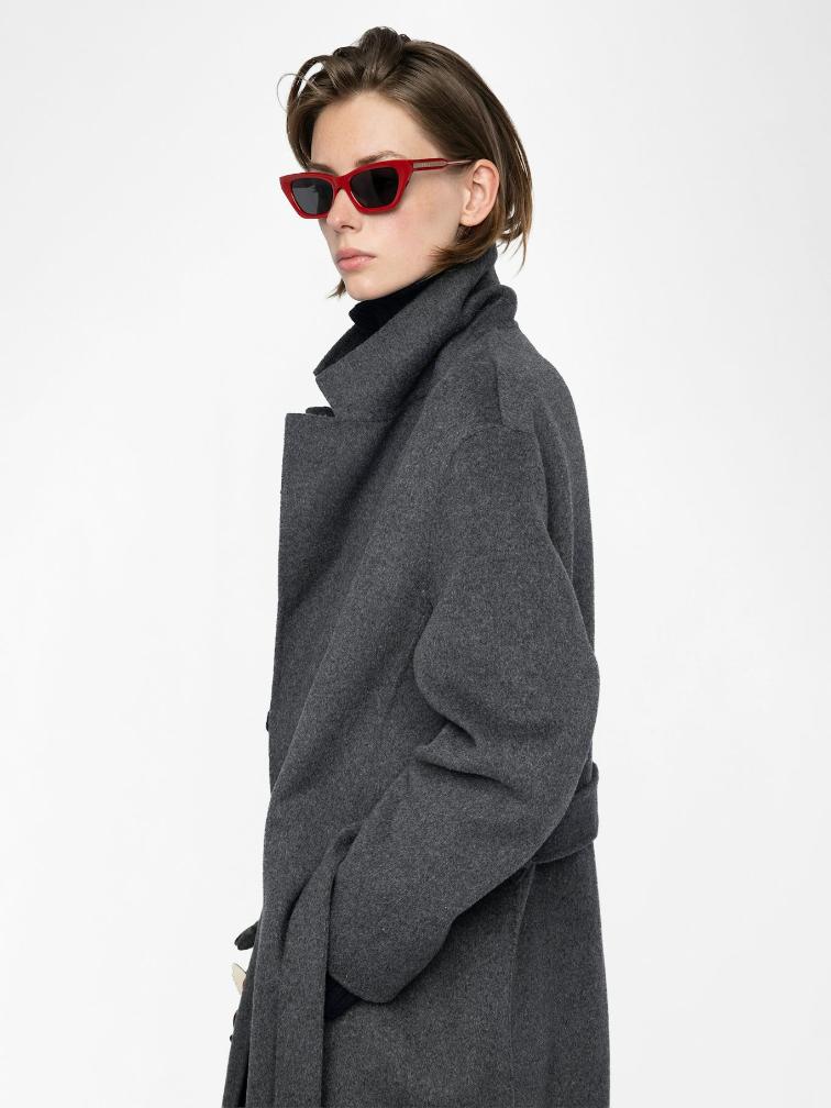  [NAME] coat black women | Zadig&Voltaire Lebanon