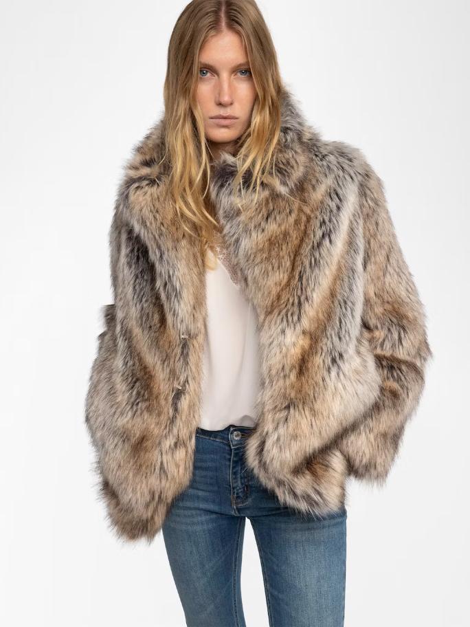  [NAME] Coat beige women | Zadig&Voltaire Lebanon