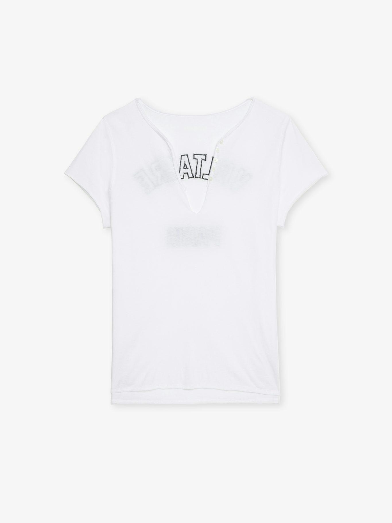 [NAME] T-shirt white women | Zadig&Voltaire Lebanon