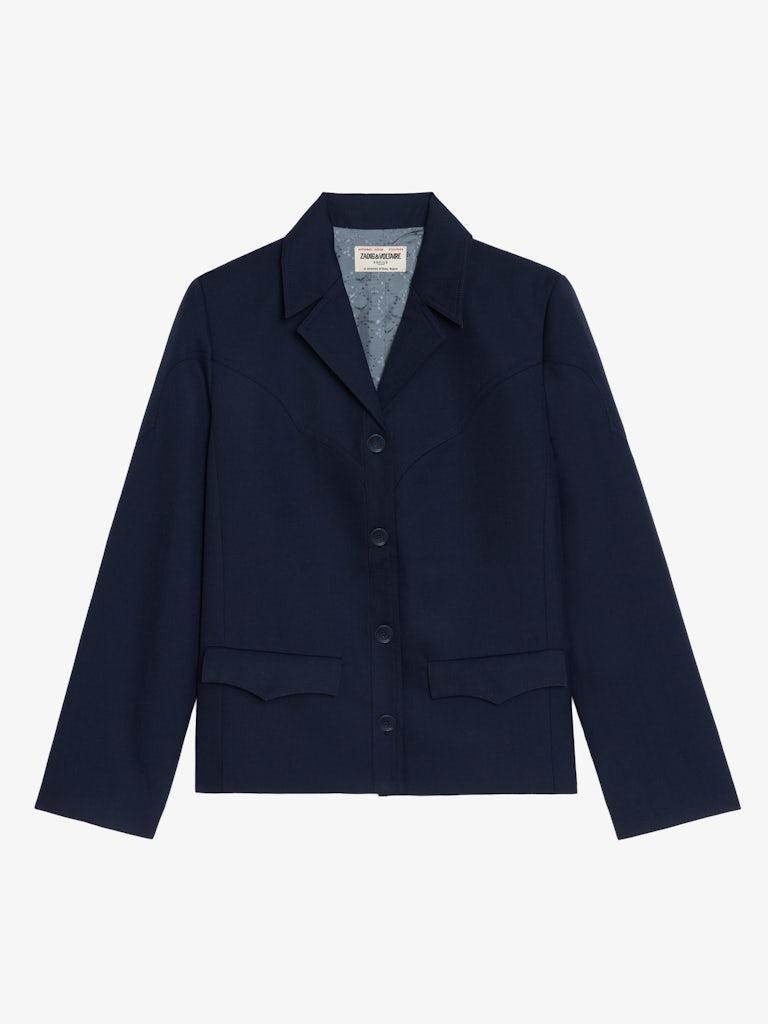  [NAME] jacket navy women | Zadig&Voltaire