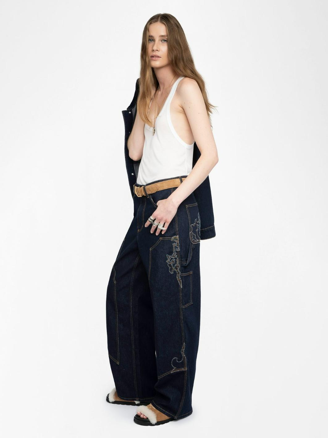  [NAME] jeans blue women | Zadig&Voltaire Lebanon