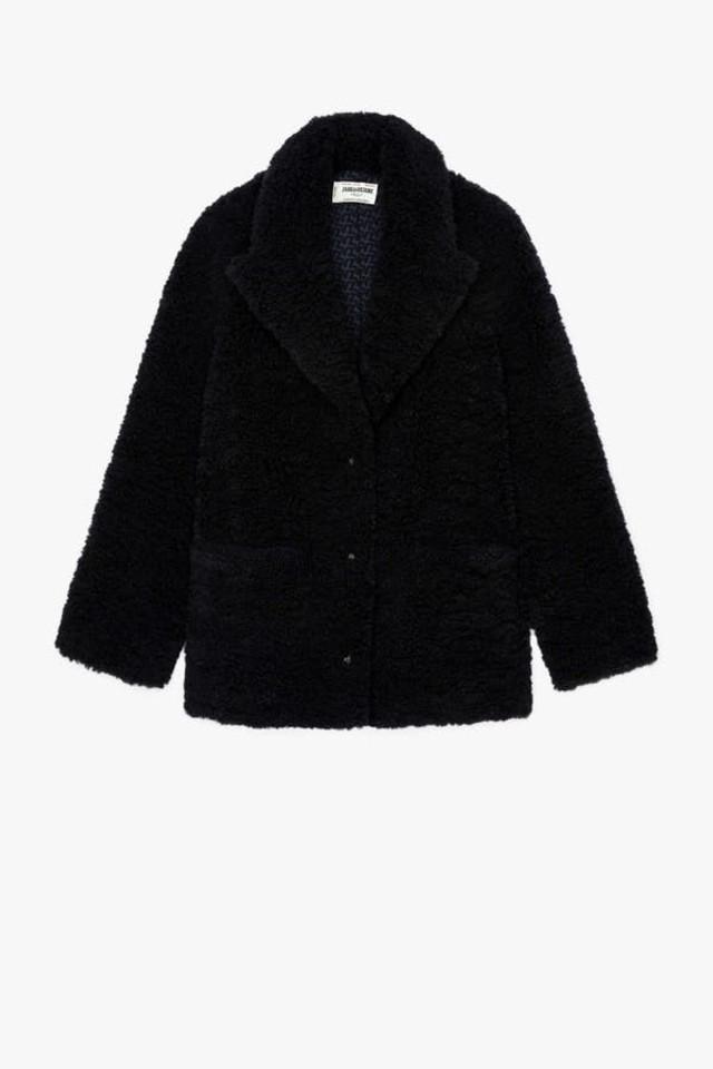  [NAME] Coat black women | Zadig&Voltaire Lebanon