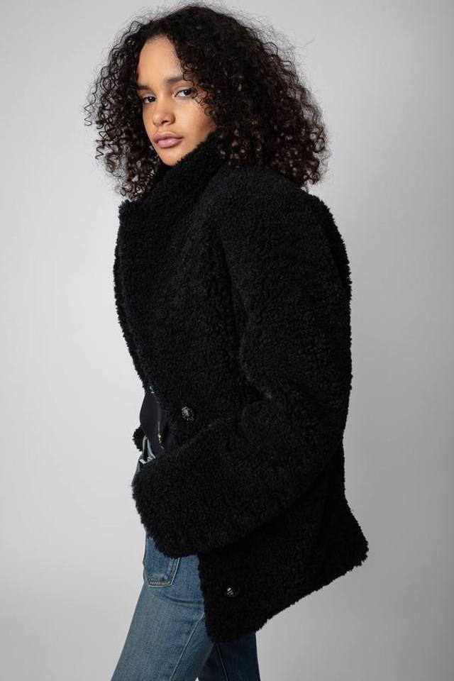  [NAME] Coat black women | Zadig&Voltaire Lebanon