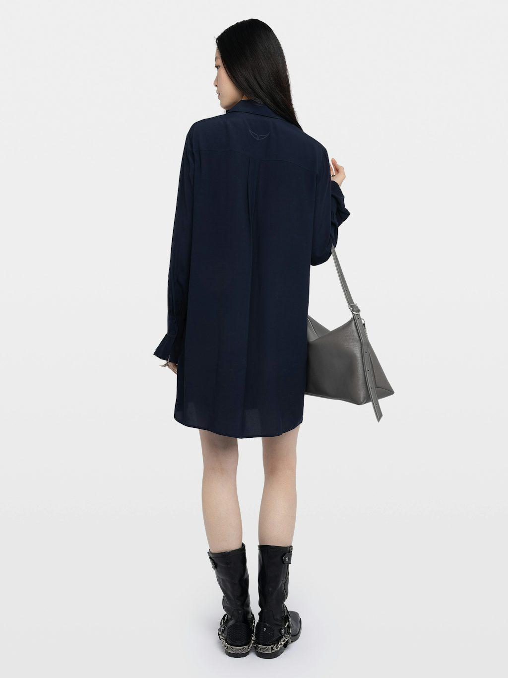  [NAME] Dress blue women | Zadig&Voltaire Lebanon