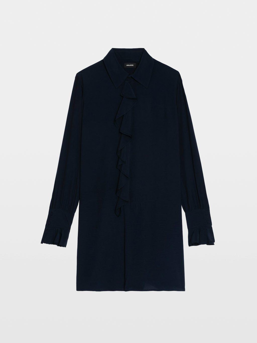  [NAME] Dress blue women | Zadig&Voltaire Lebanon